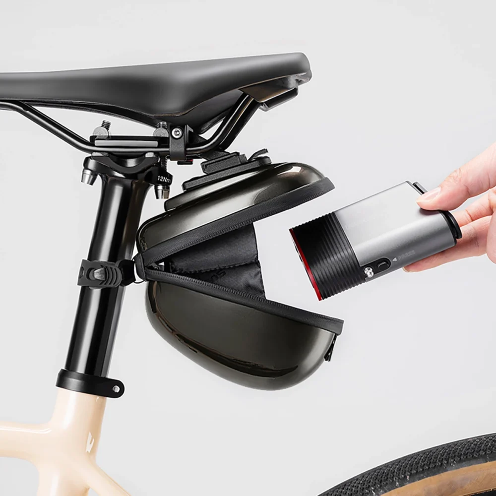 Rockbros Rigid Hard Shell Compact Saddle Bag 0.4l - Blackeng