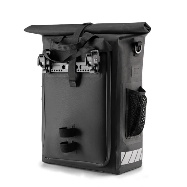Rockbros Bike Bag with Backpack Function, Waterproof, with Helmet Attachment 18l - Blackeng