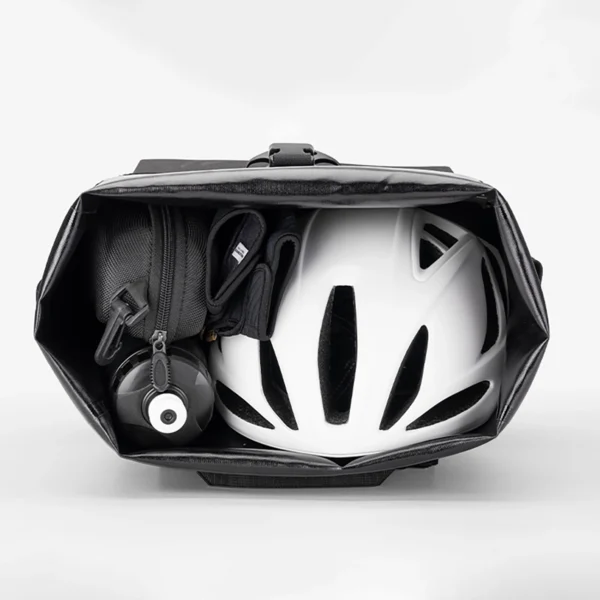 Rockbros Bike Bag with Backpack Function, Waterproof, with Helmet Attachment 18l - Blackeng