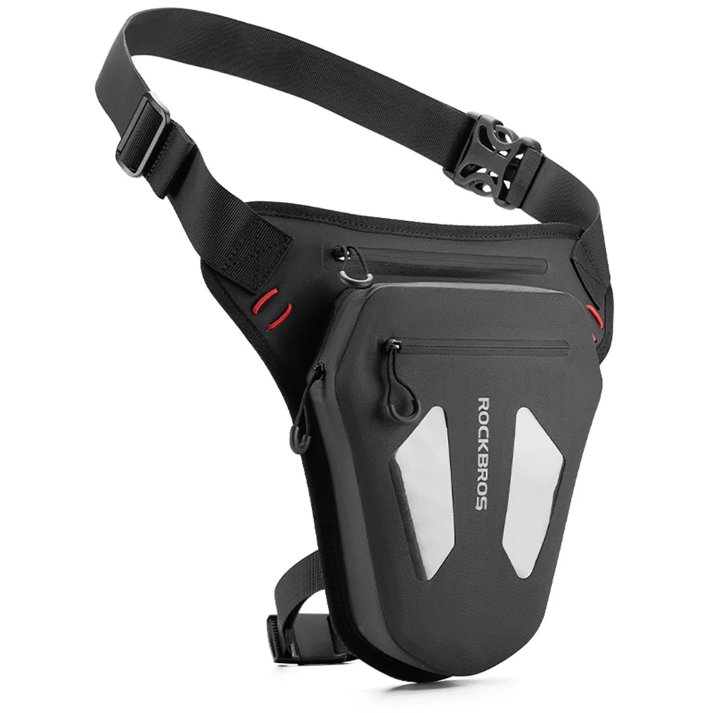 Rockbros Motorcycle Bag for Leg, Thigh, Waist, Shoulder - Blackeng
