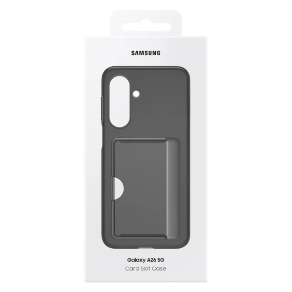 Samsung Card Slot Case EF-OA266TBEGWW with Card Slot for Samsung Galaxy A26 5G - Blackeng