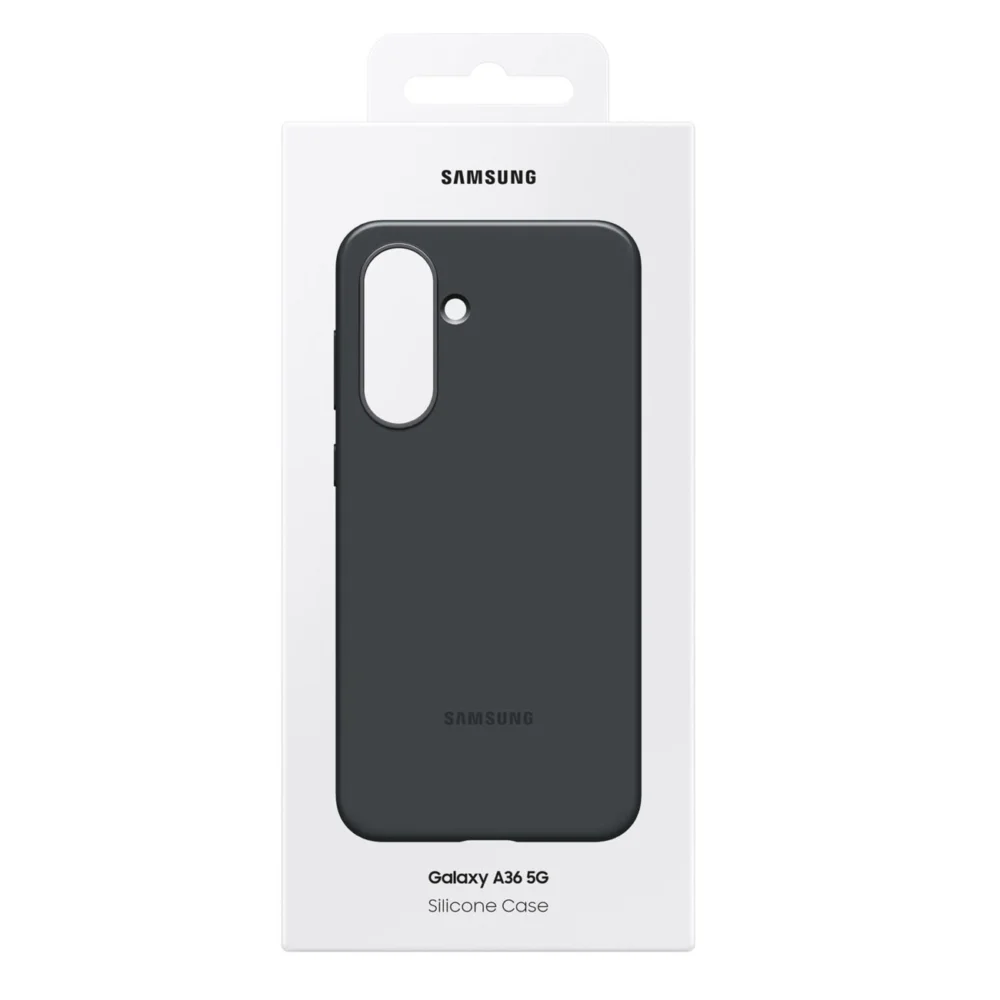 Samsung Silicone Case EF-PA366CBEGWW for Samsung Galaxy A36 5G - blackeng