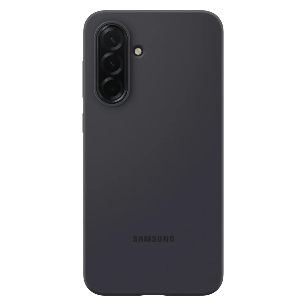 Samsung Rugged Silicone Case EF-RA366CBEGWW for Samsung Galaxy A36 5G - Blackeng