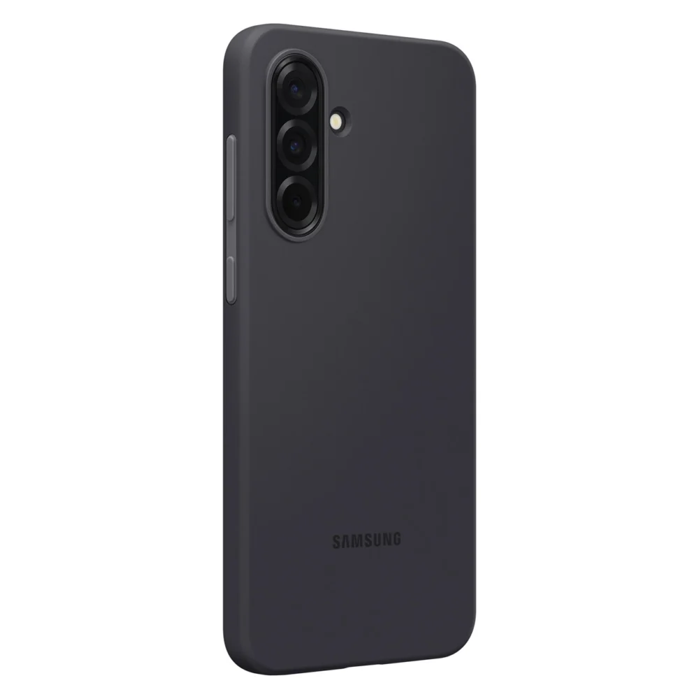 Samsung Rugged Silicone Case EF-RA366CBEGWW for Samsung Galaxy A36 5G - Blackeng