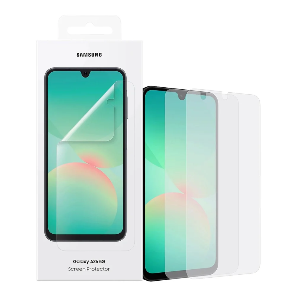 Samsung Screen Protector EF-UA266CTEGWW protective film for the Samsung Galaxy A26 5G screeneng