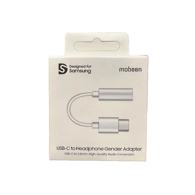 Samsung GP-TGU023AE DAC USB-C to 3.5mm mini jack adapter - whiteeng