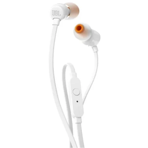 JBL T110 Wired In-Ear Headphones Mini Jack 3.5mm - Whiteeng