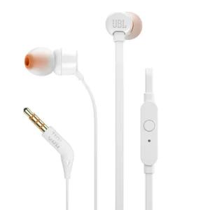JBL T110 Wired In-Ear Headphones Mini Jack 3.5mm - Whiteeng