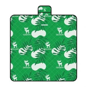 Qunature picnic mat waterproof camping blanket 2 x 2 m - greeneng