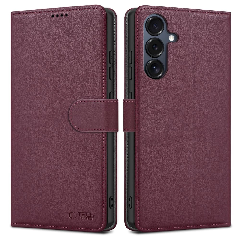 Tech-Protect Wallet Case for Samsung Galaxy A16 4G / 5G - Burgundyeng