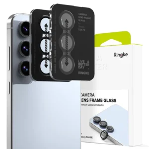 Ringke Camera Frame Protector 2-pack for Samsung Galaxy S24 FE - Blackeng