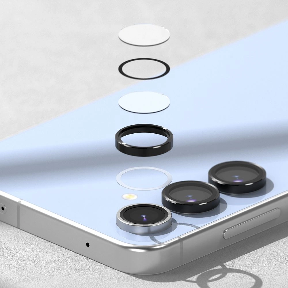 Ringke Camera Frame Protector 2-pack for Samsung Galaxy S24 FE - Blackeng