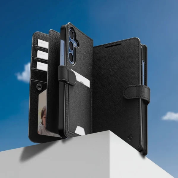 Spigen Wallet "S" Case for Samsung Galaxy S25+ - Blackeng
