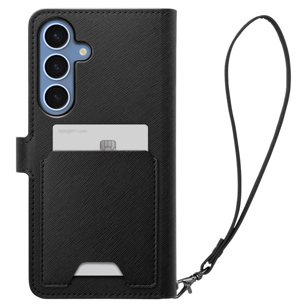 Spigen Wallet "S" Case for Samsung Galaxy S25+ - Blackeng