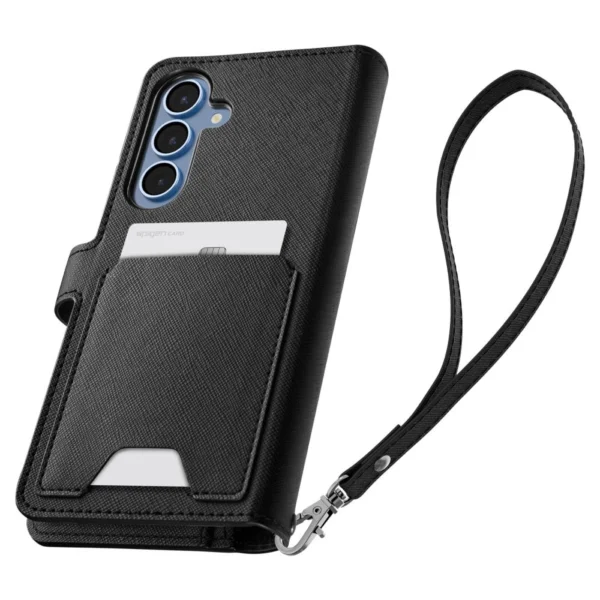 Spigen Wallet "S" Case for Samsung Galaxy S25+ - Blackeng