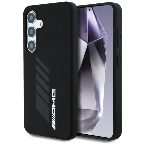 AMG Oversize Rhombs MagSafe Case for Samsung Galaxy S25 - Blackeng
