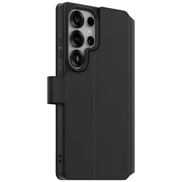 CARE by PanzerGlass Feature Wallet Kickstand Case for Samsung Galaxy S25 Ultra - Blackeng
