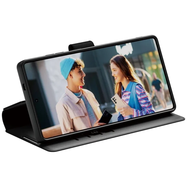 CARE by PanzerGlass Feature Wallet Kickstand Case for Samsung Galaxy S25 Ultra - Blackeng