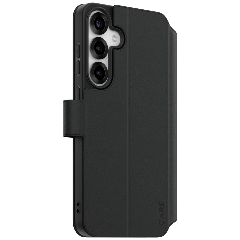 CARE by PanzerGlass Feature Wallet Kickstand Case for Samsung Galaxy S25+ - Blackeng