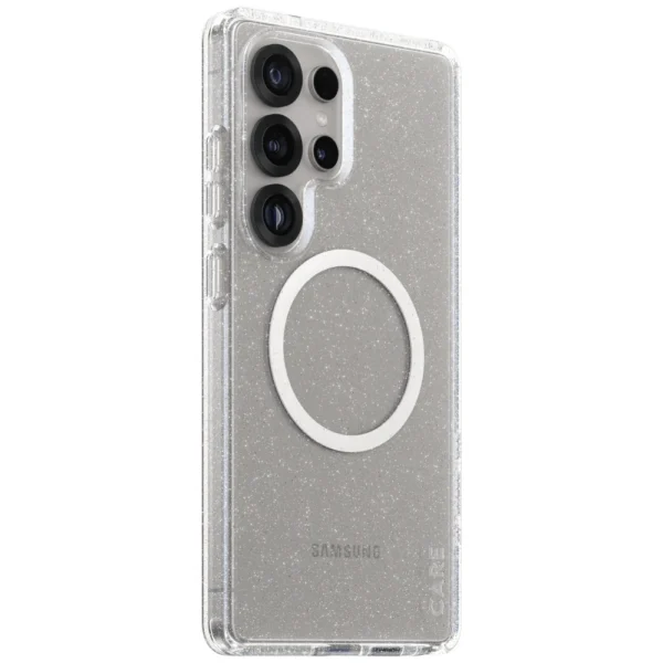 CARE by PanzerGlass Flagship Urban Combat StarLight White QI Case for Samsung Galaxy S25 Ultra - Transparenteng