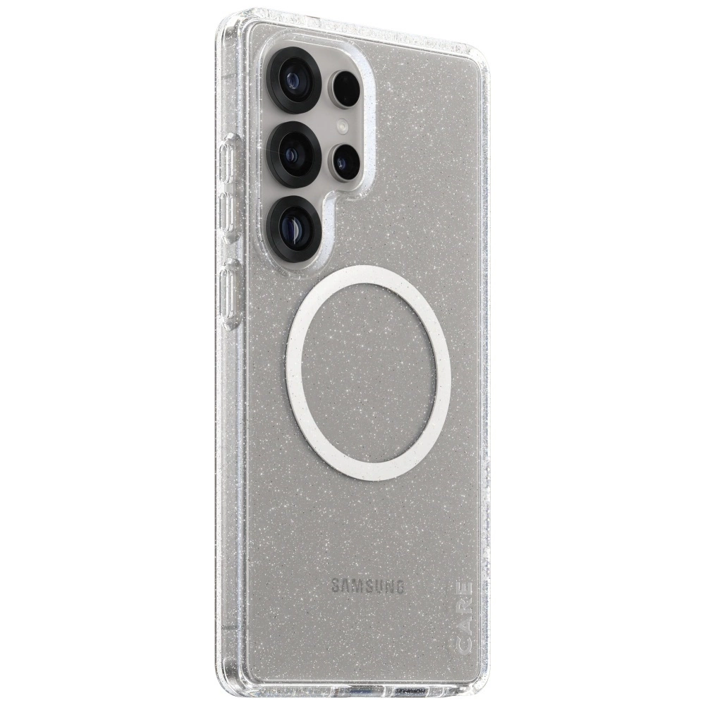 CARE by PanzerGlass Flagship Urban Combat StarLight White QI Case for Samsung Galaxy S25 Ultra - Transparenteng
