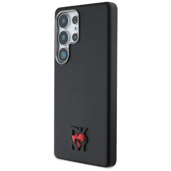 DKNY Leather Heart of NY Case for Samsung Galaxy S25 Ultra - Blackeng