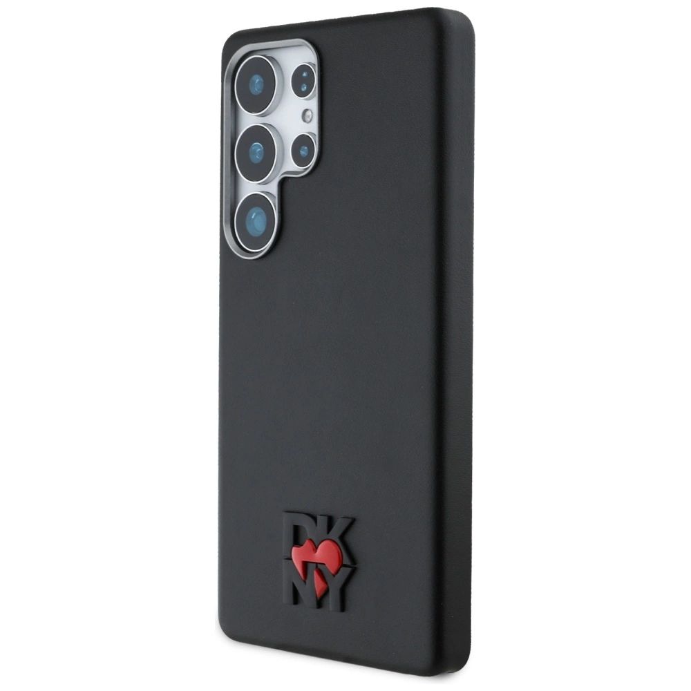 DKNY Leather Heart of NY Case for Samsung Galaxy S25 Ultra - Blackeng