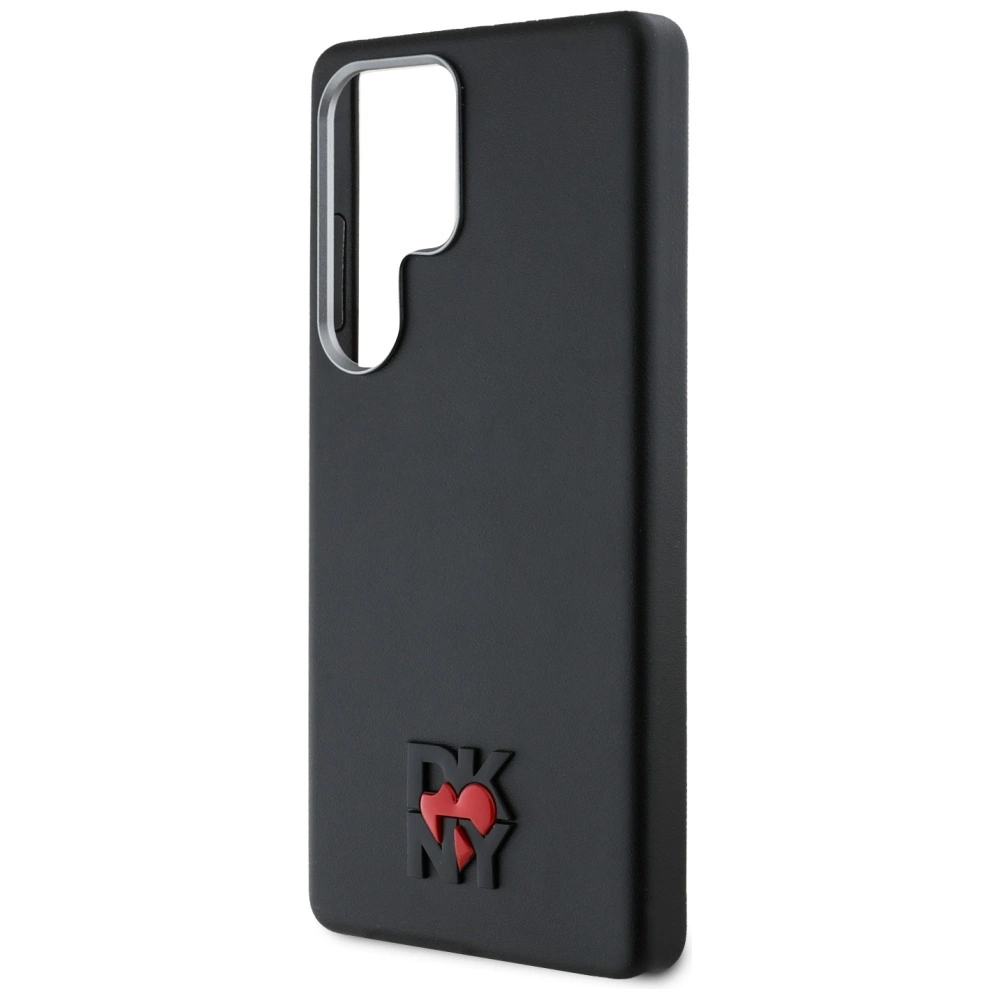 DKNY Leather Heart of NY Case for Samsung Galaxy S25 Ultra - Blackeng