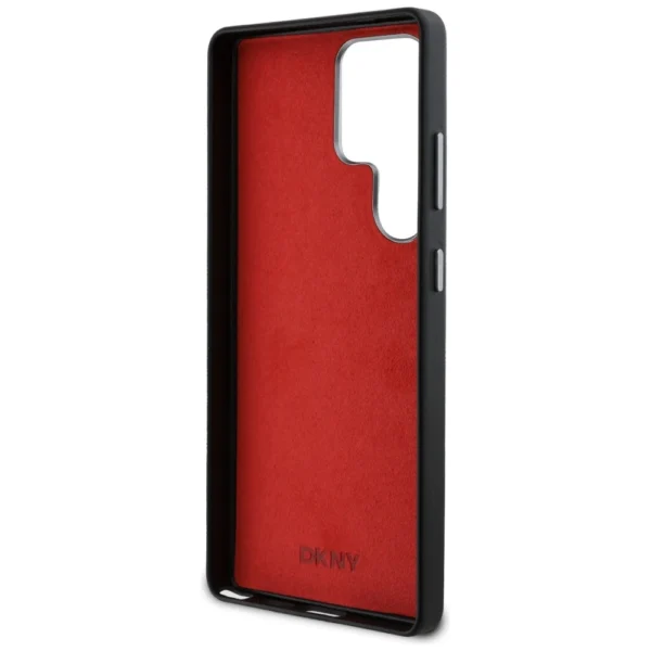 DKNY Leather Heart of NY Case for Samsung Galaxy S25 Ultra - Blackeng