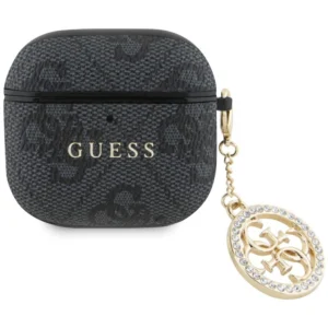 Guess 4G Strass Charm Case for AirPods 4 - Blackeng