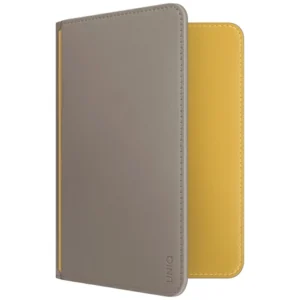 Uniq Belmont RFID Blocking Passport Case - Grey/Yelloweng