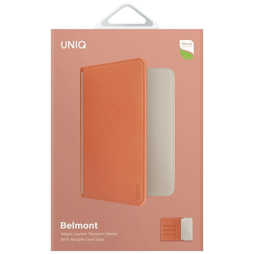Uniq Belmont RFID Blocking Passport Case - Ivoryeng