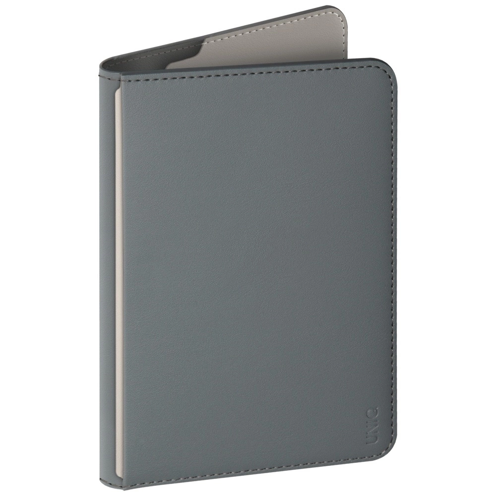 Uniq Belmont RFID Blocking Passport Case - Green/Ivoryeng