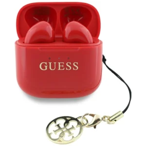 Guess Glossy Effect Printed Classic Logo & Charm TWS headphones - redeng