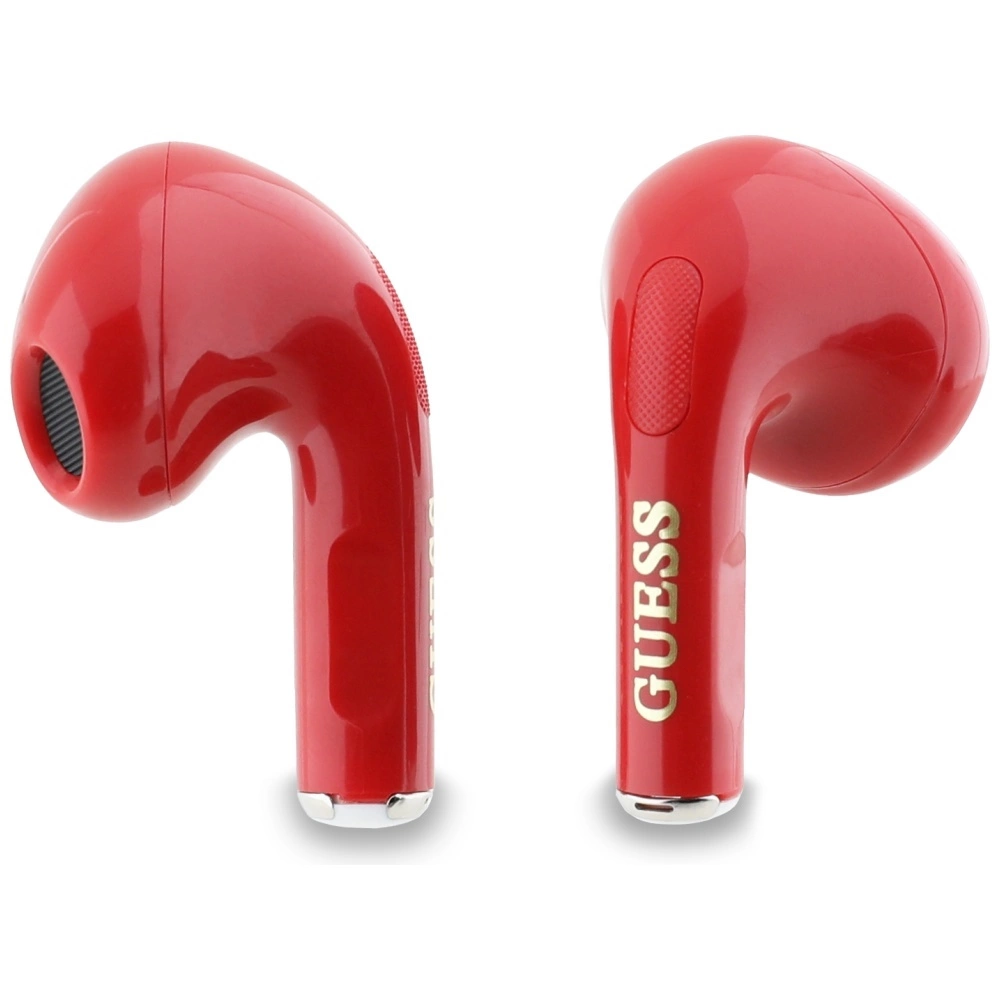 Guess Glossy Effect Printed Classic Logo & Charm TWS headphones - redeng