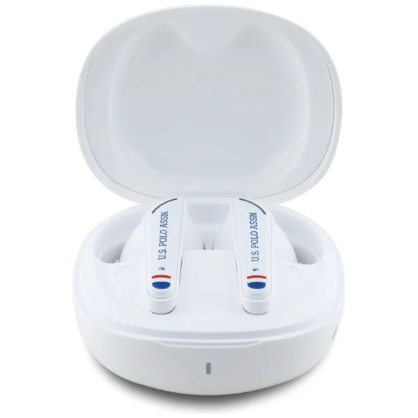 TWS US Polo DH Logo Bluetooth Headphones - Whiteeng
