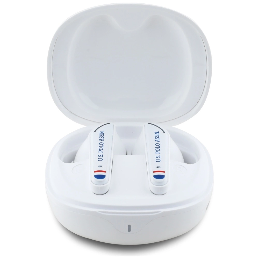 TWS US Polo DH Logo Bluetooth Headphones - Whiteeng