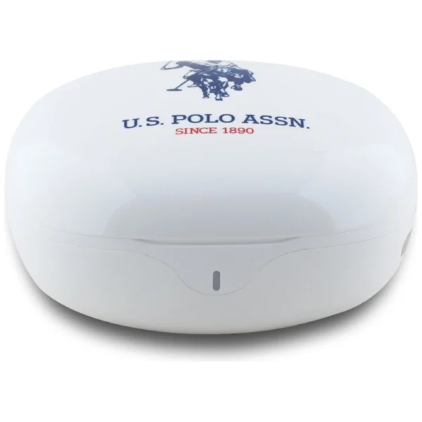 TWS US Polo DH Logo Bluetooth Headphones - Whiteeng