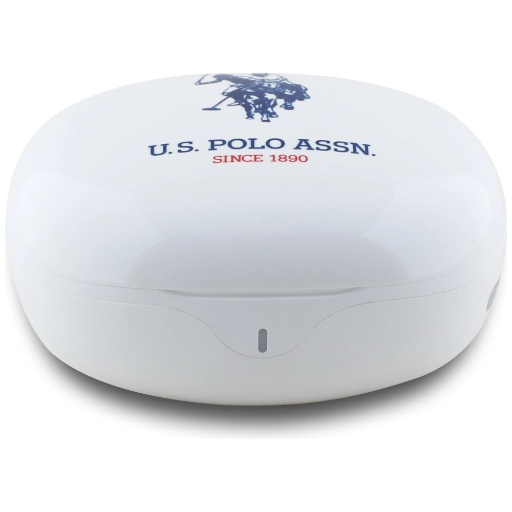 TWS US Polo DH Logo Bluetooth Headphones - Whiteeng