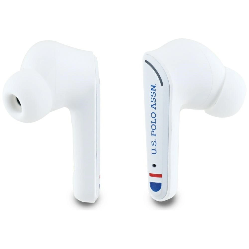 TWS US Polo DH Logo Bluetooth Headphones - Whiteeng