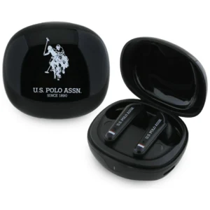 TWS US Polo DH Logo Bluetooth Headphones - Blackeng