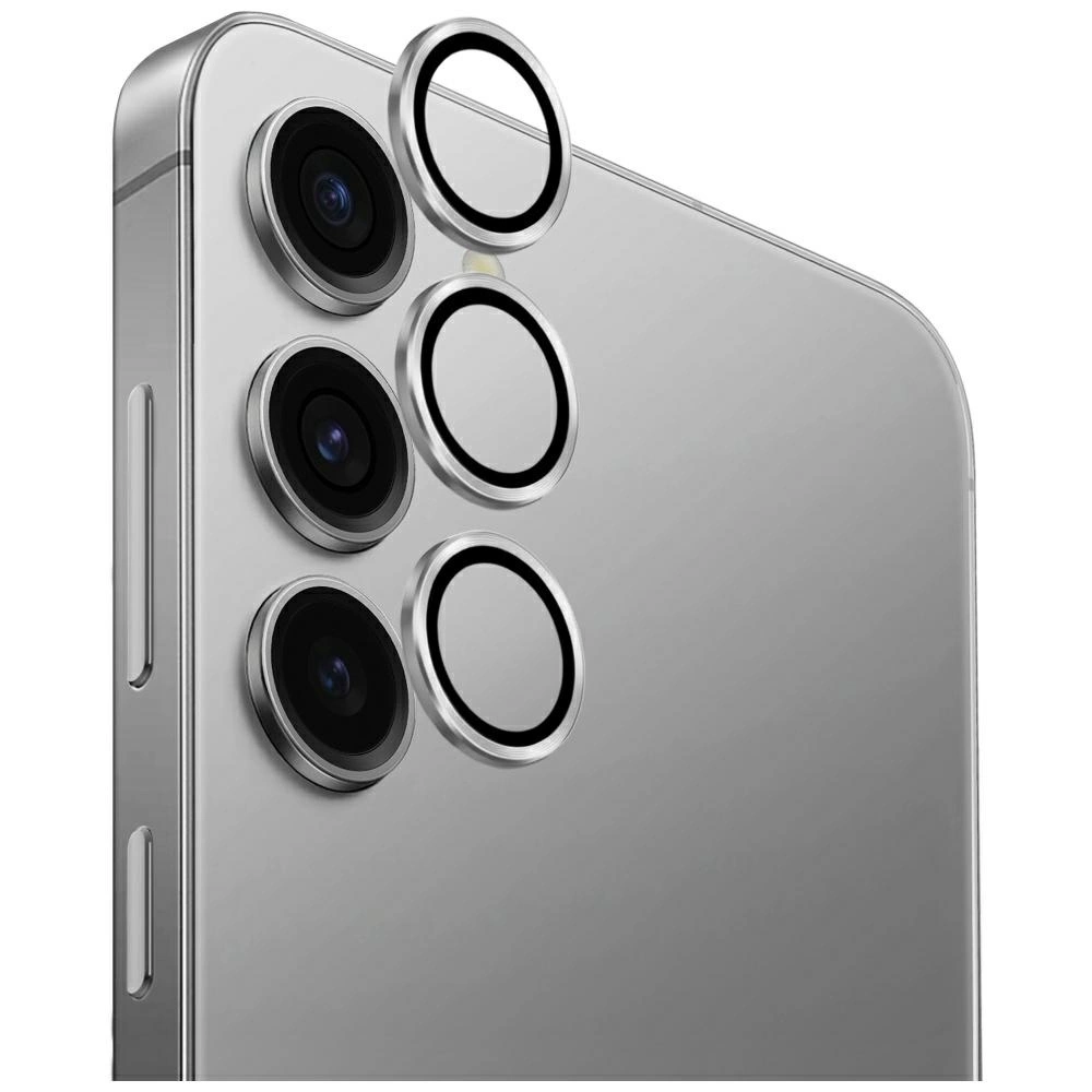 Uniq Optix Aluminum Camera Lens for Samsung Galaxy S25 - Silvereng