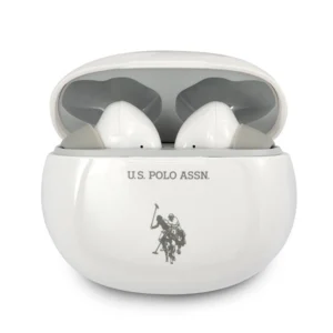 US Polo USTWS1WH TWS Bluetooth Headphones - Whiteeng