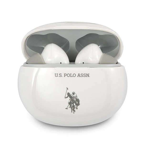 US Polo USTWS1WH TWS Bluetooth Headphones - Whiteeng