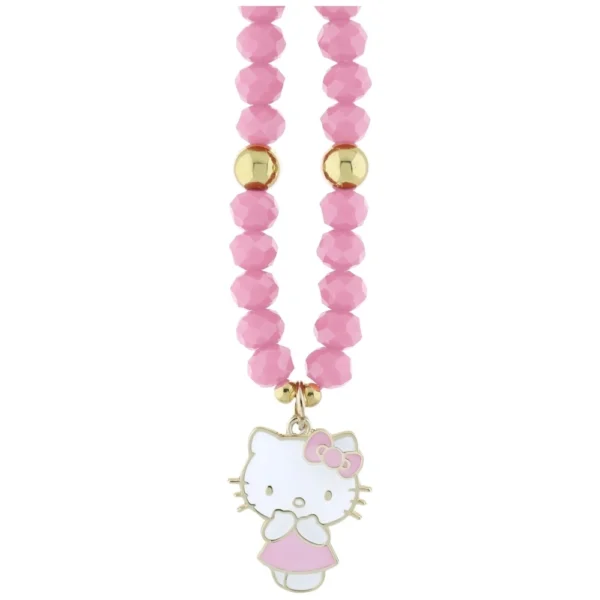 Hello Kitty Pearls and Beads Kitty Charm Phone Charm - Pinkeng