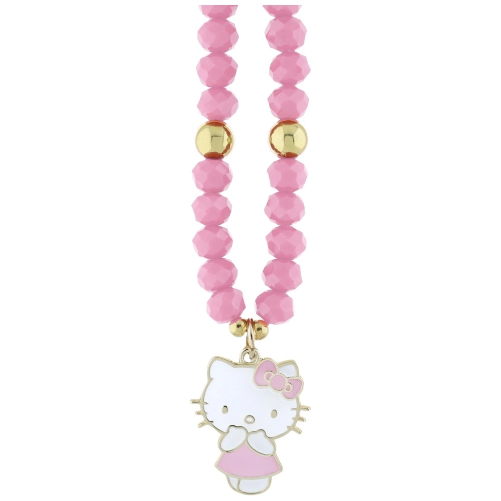 Hello Kitty Pearls and Beads Kitty Charm Phone Charm - Pinkeng