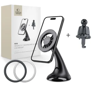 Tech-Protect N56 Car Holder for Dashboard, Windshield or Air Vent Mount - Blackeng