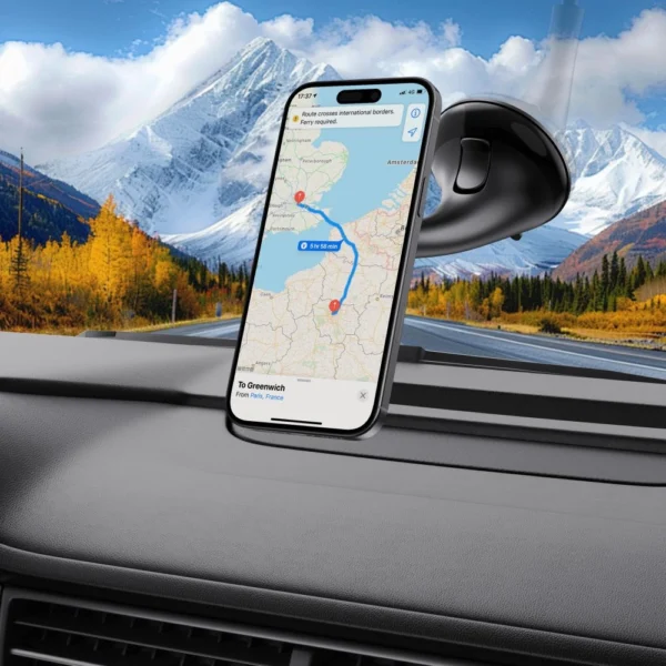 Tech-Protect N56 Car Holder for Dashboard, Windshield or Air Vent Mount - Blackeng
