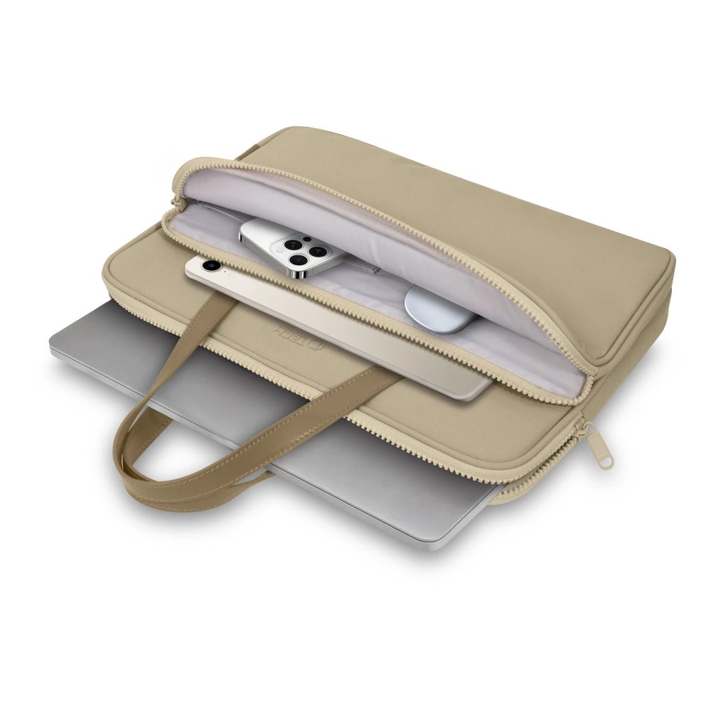 Tech-Protect Carrying Bag for 13-14" Laptop - Beigeeng