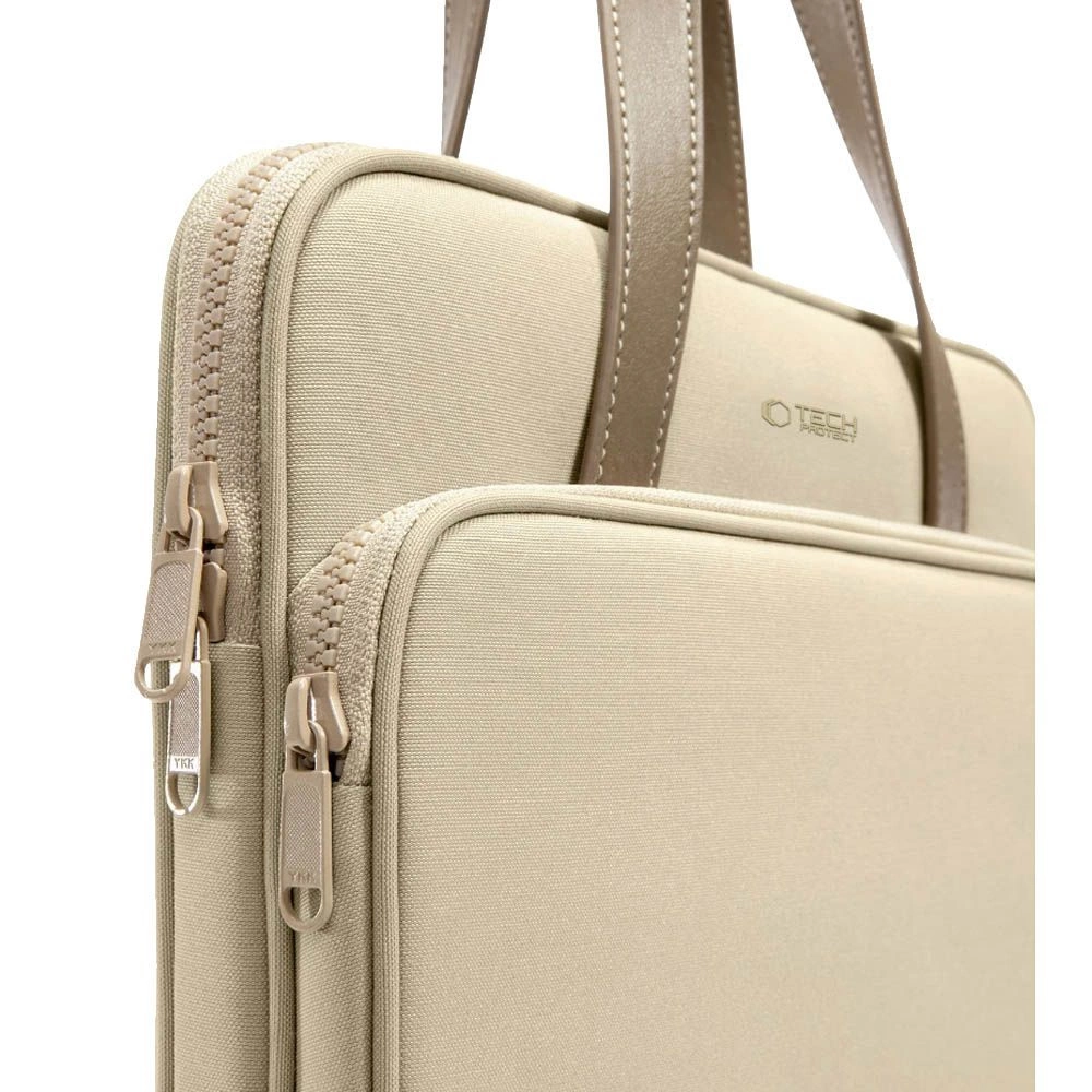 Tech-Protect Carrying Bag for 13-14" Laptop - Beigeeng